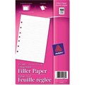 Avery Avery® Mini Binder Filler Paper 14230, 5-1/2" x 8-1/2", White, 100 Sheets 14230